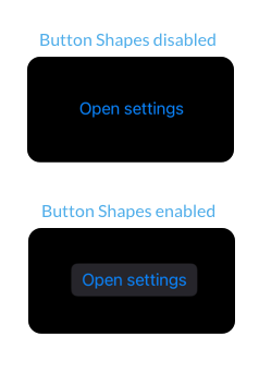 Button with borderless style fixed when button shapes setting is disabled and border style when setting is enabled