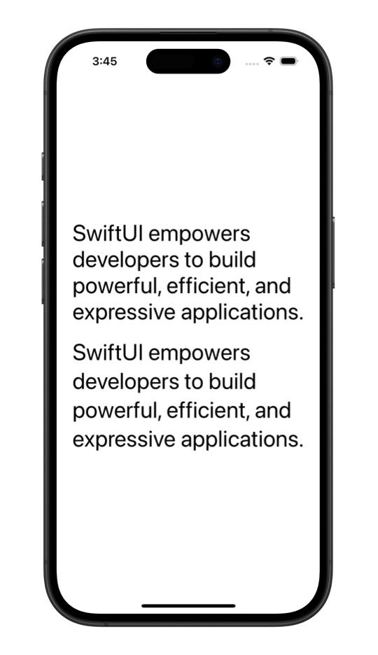Font modifiers in SwiftUI