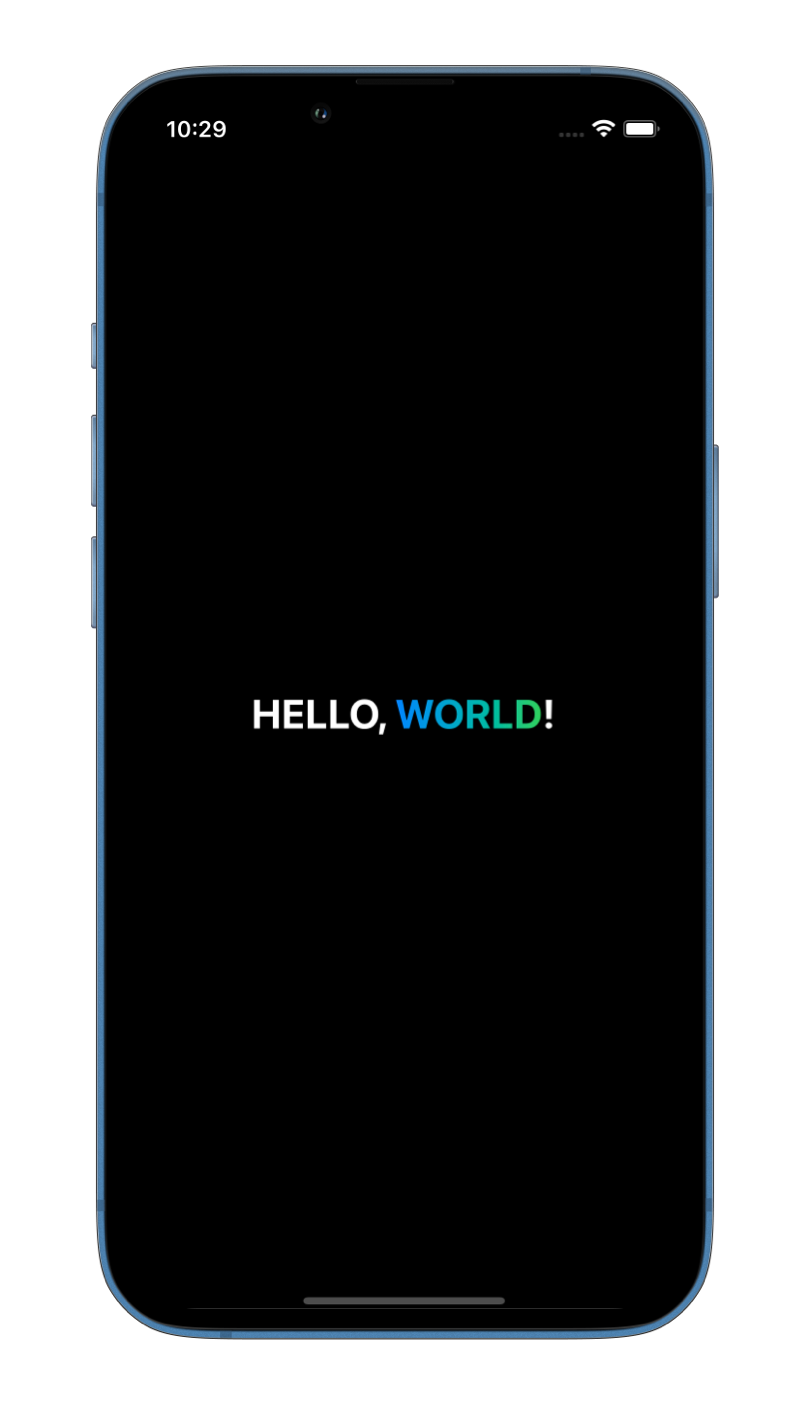 Interpolate text with custom foreground style in SwiftUI