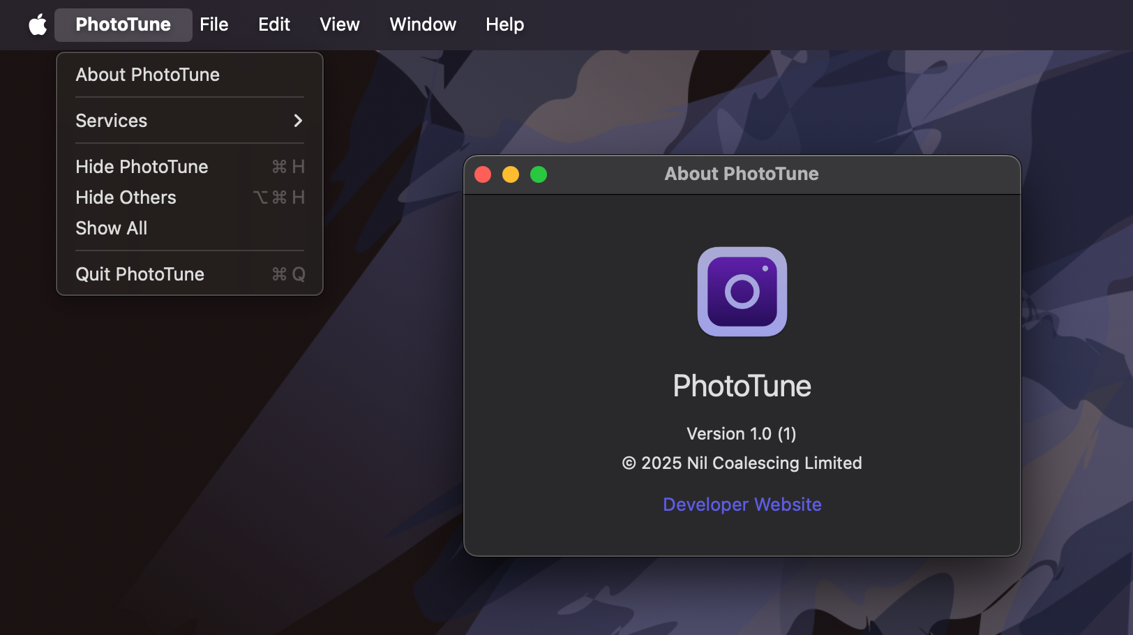 Create a fully custom About window for a Mac app in SwiftUI