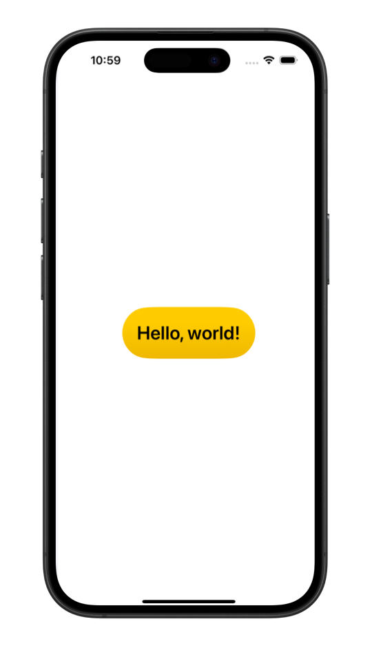 Set a shape as background in SwiftUI