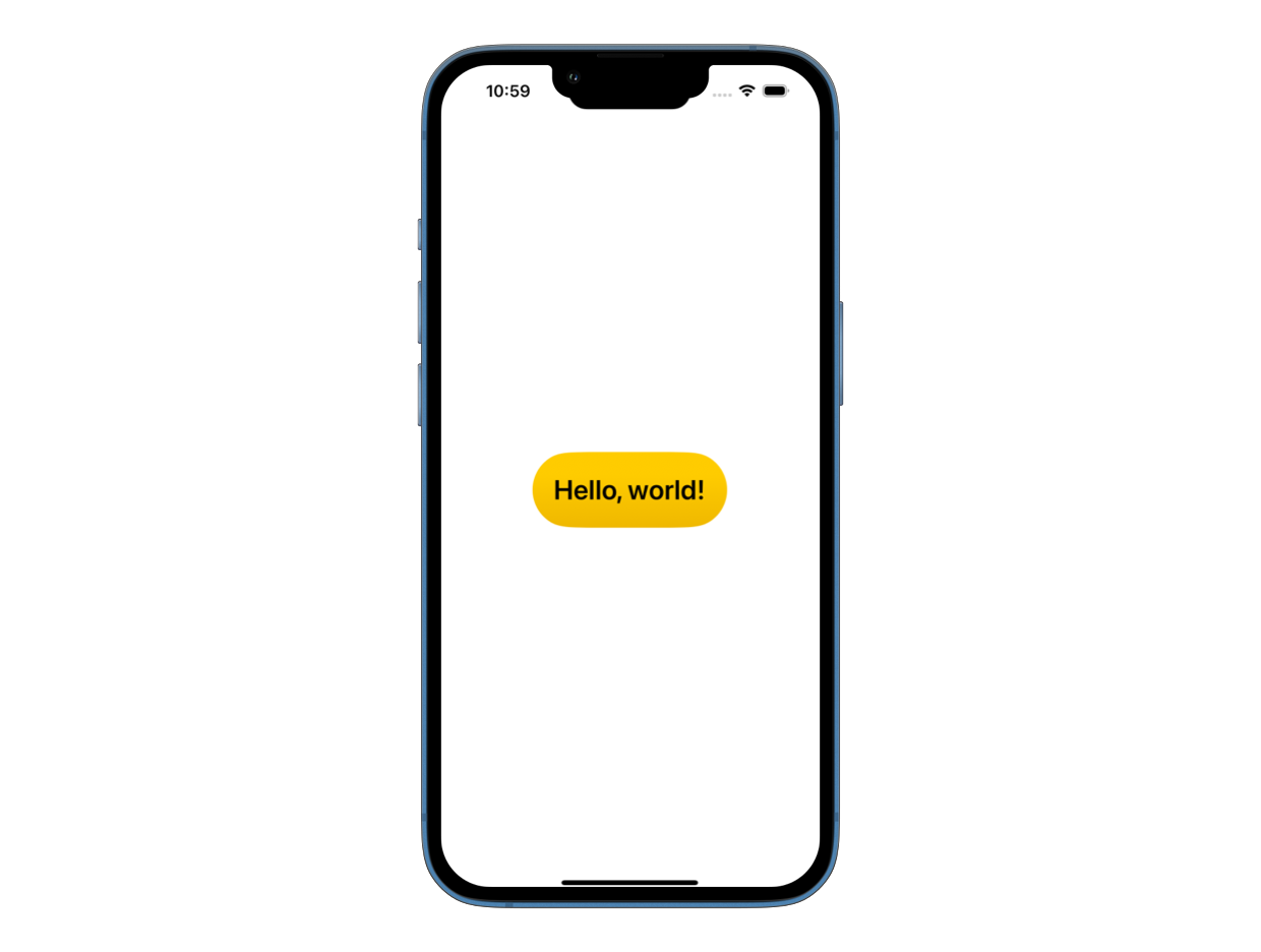Set a shape as background in SwiftUI
