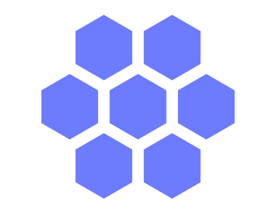 Seven regular hexagons fitting together after correcting their perceptual frame in dark appearance