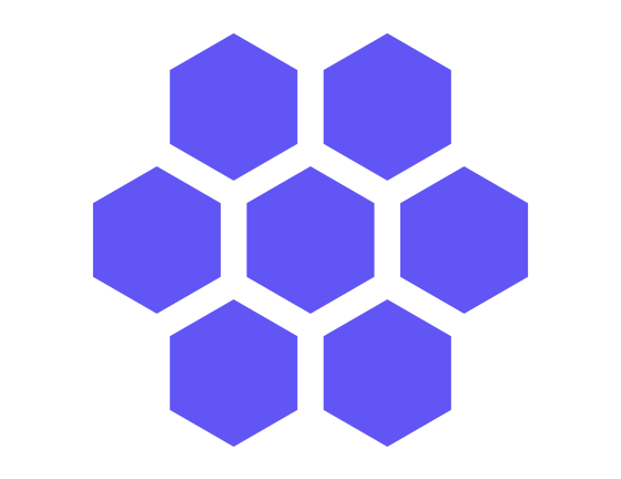 Seven regular hexagons fitting together after correcting their perceptual frame