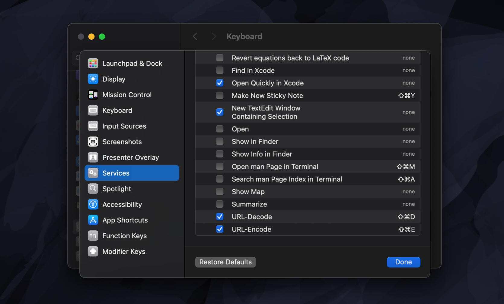 Provide macOS system-wide services from your app